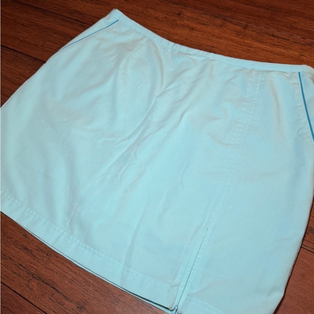 NWOT Bette & Court Light Blue Mini Tennis Skort